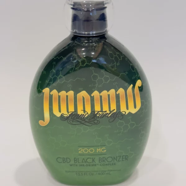 JWOWW brand -CBD Black Bronzer - with ink-drink complex - lotion products - Central Illinois